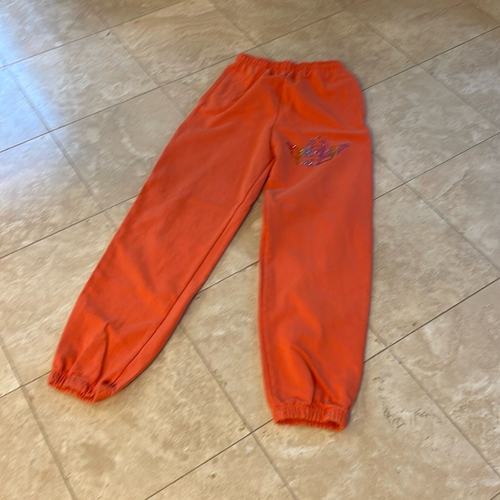 Boys Lie Orange Sweatpants